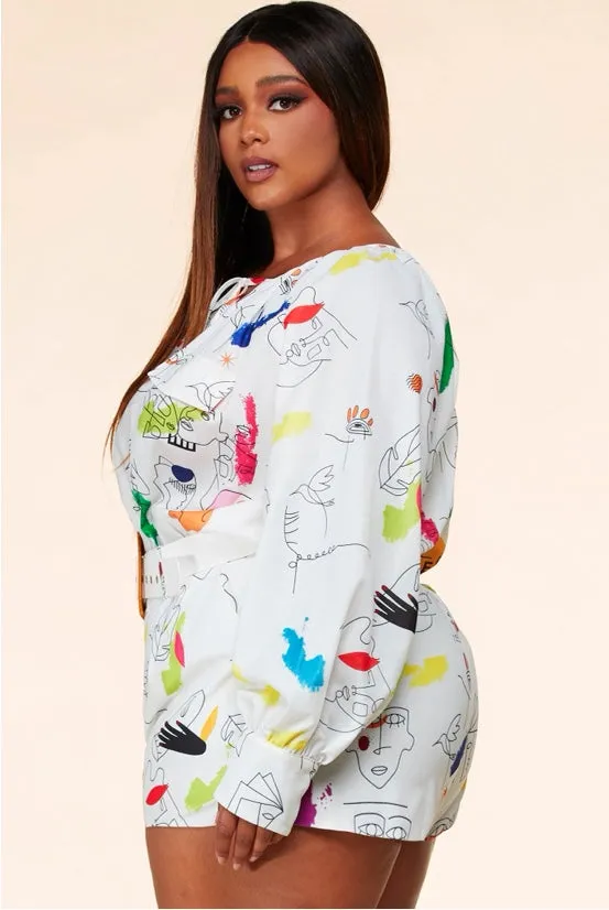 Picasso Romper (Plus)