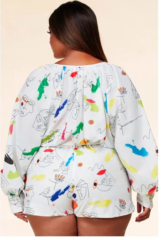 Picasso Romper (Plus)
