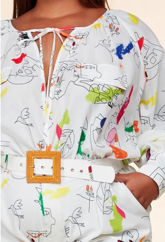 Picasso Romper (Plus)