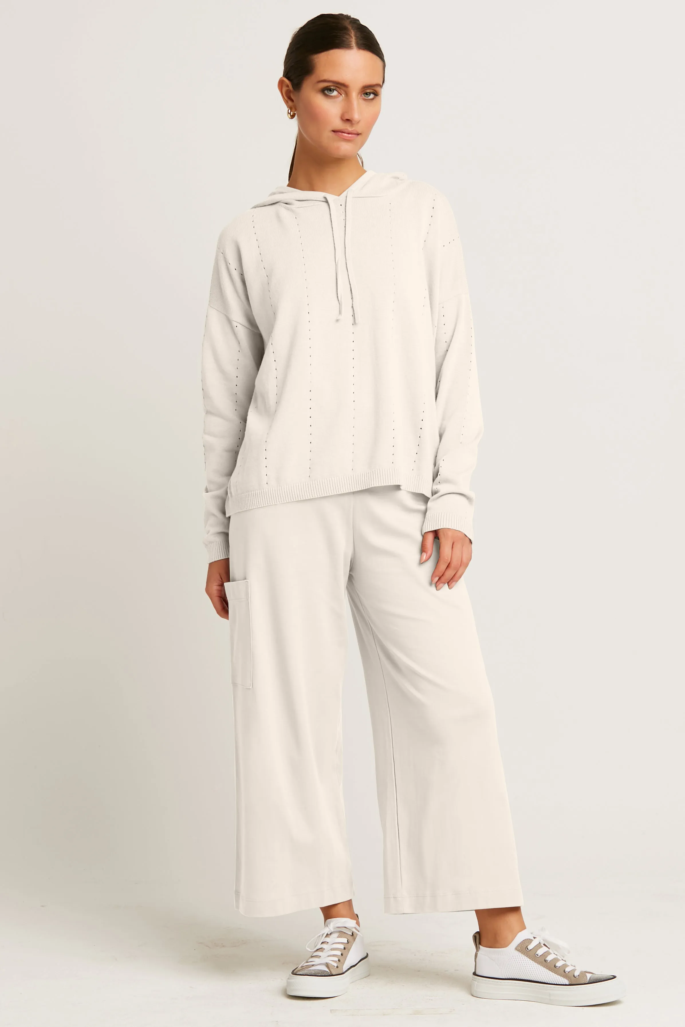 Pima Cotton Crop Gaucho Pants