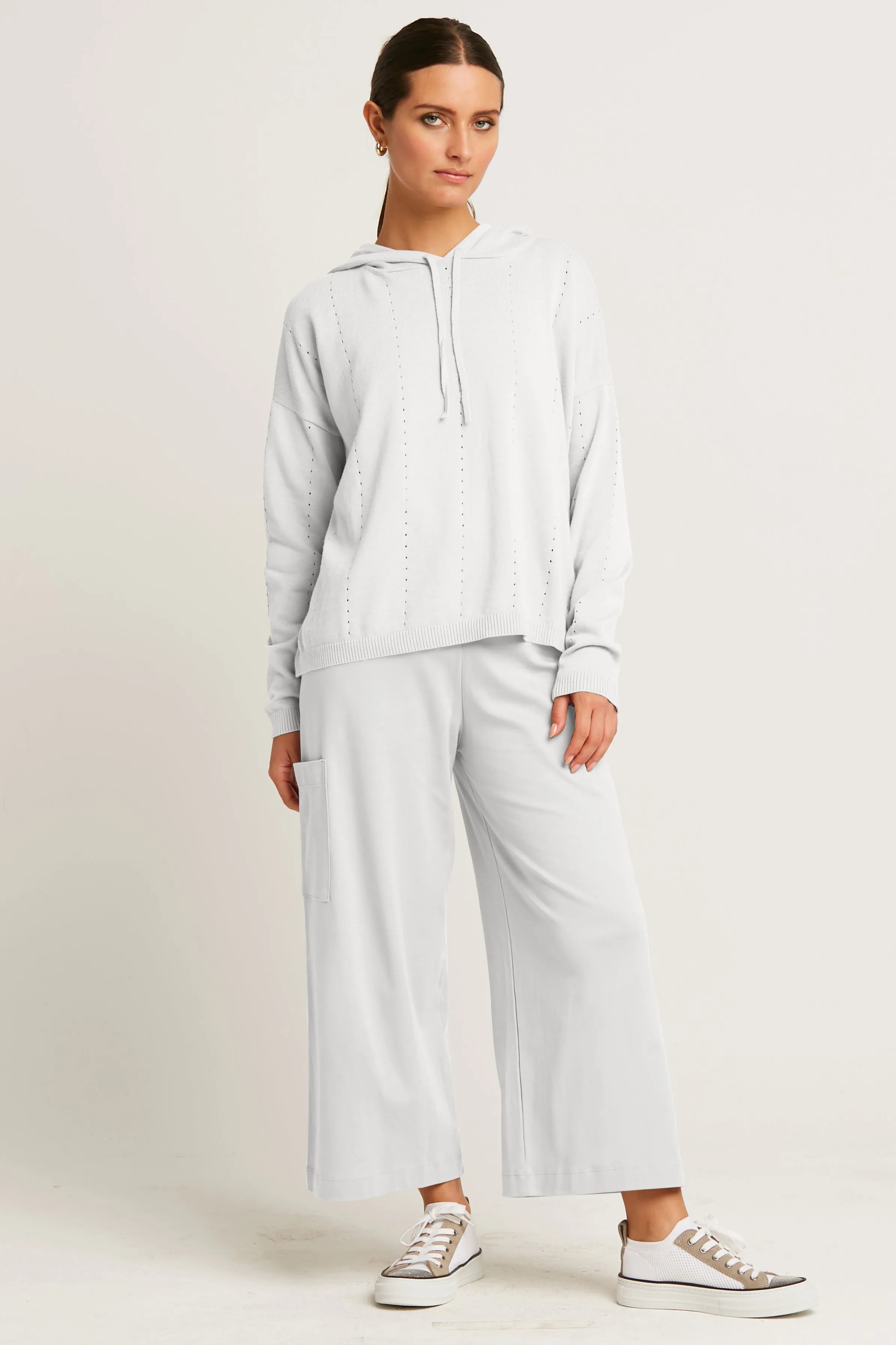 Pima Cotton Crop Gaucho Pants
