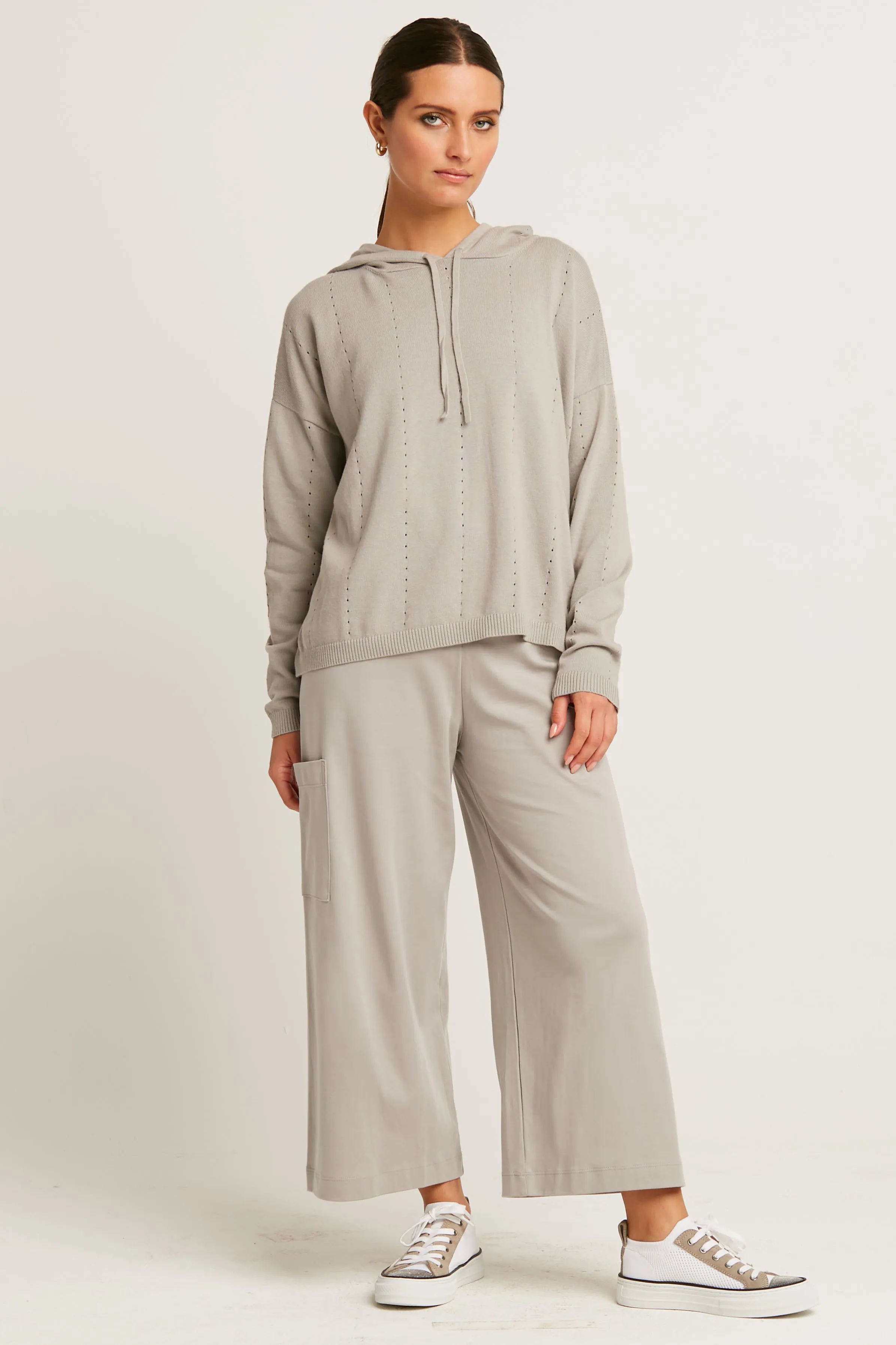 Pima Cotton Crop Gaucho Pants