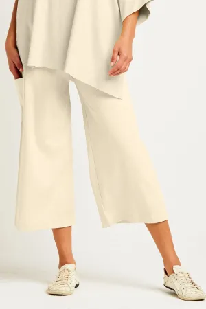 Pima Cotton Crop Gaucho Pants