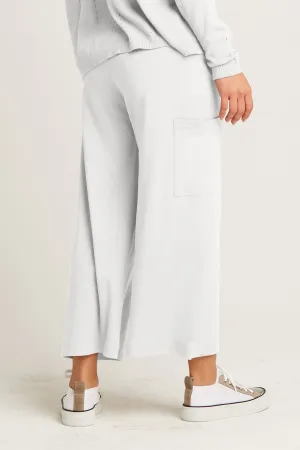 Pima Cotton Crop Gaucho Pants