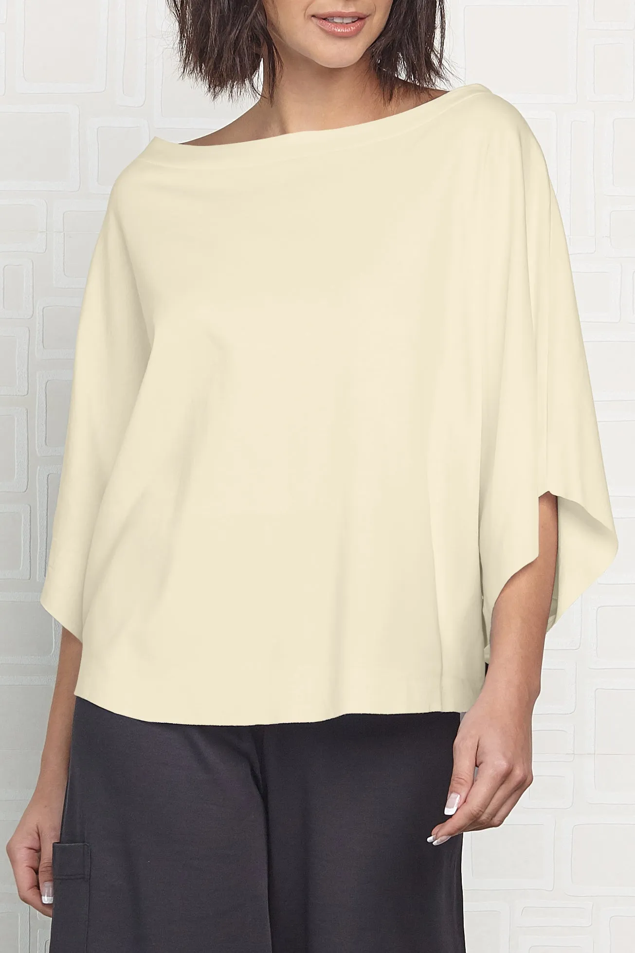 Pima Cotton Luxury Bateau Tee