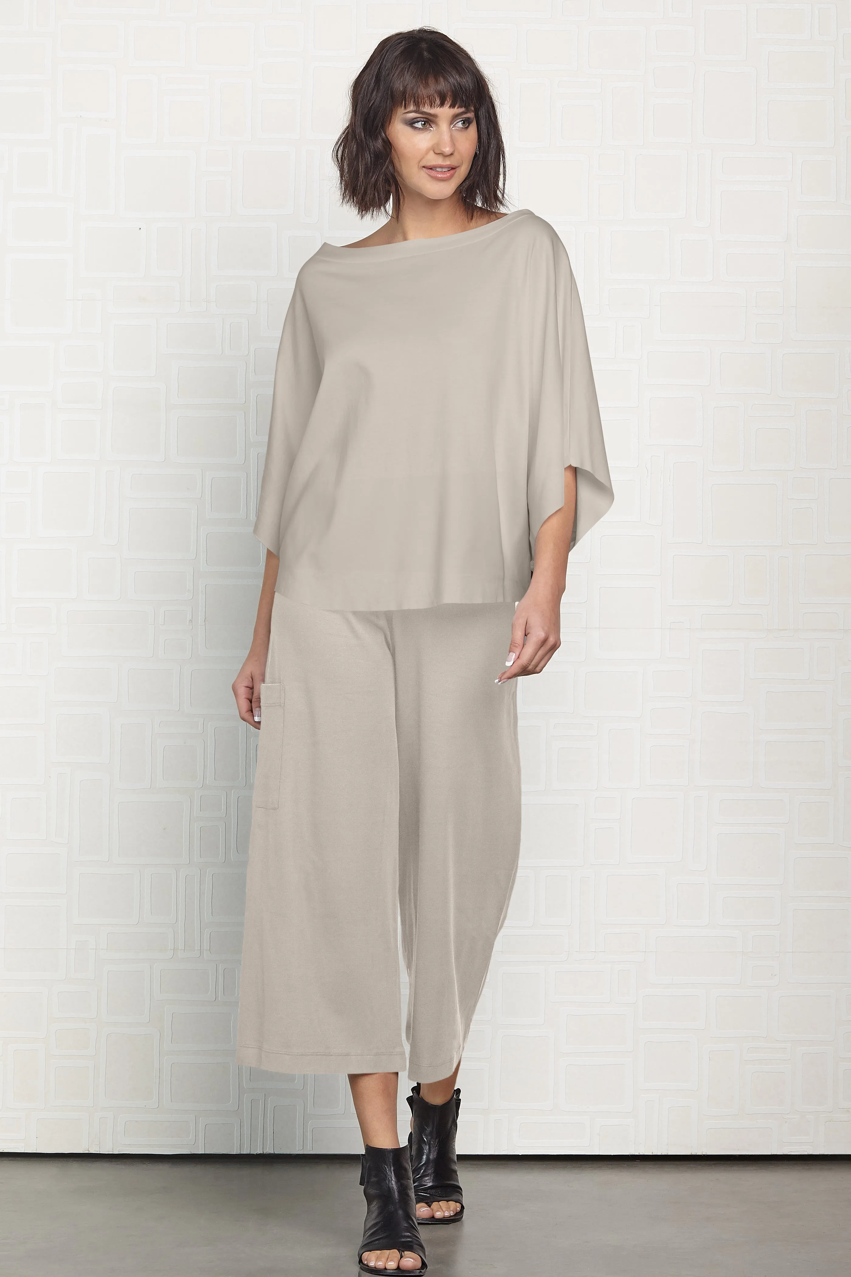 Pima Cotton Luxury Bateau Tee