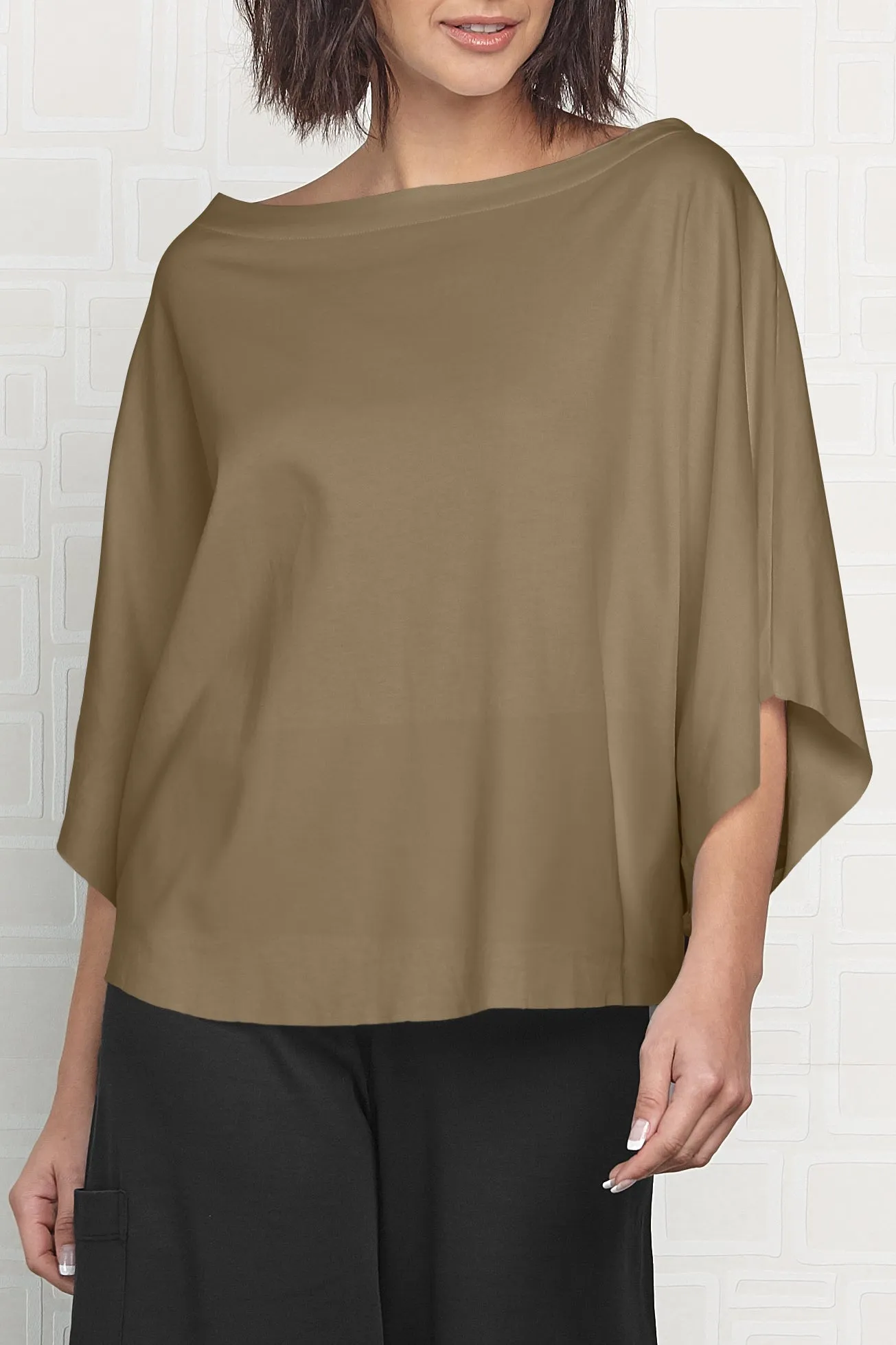 Pima Cotton Luxury Bateau Tee