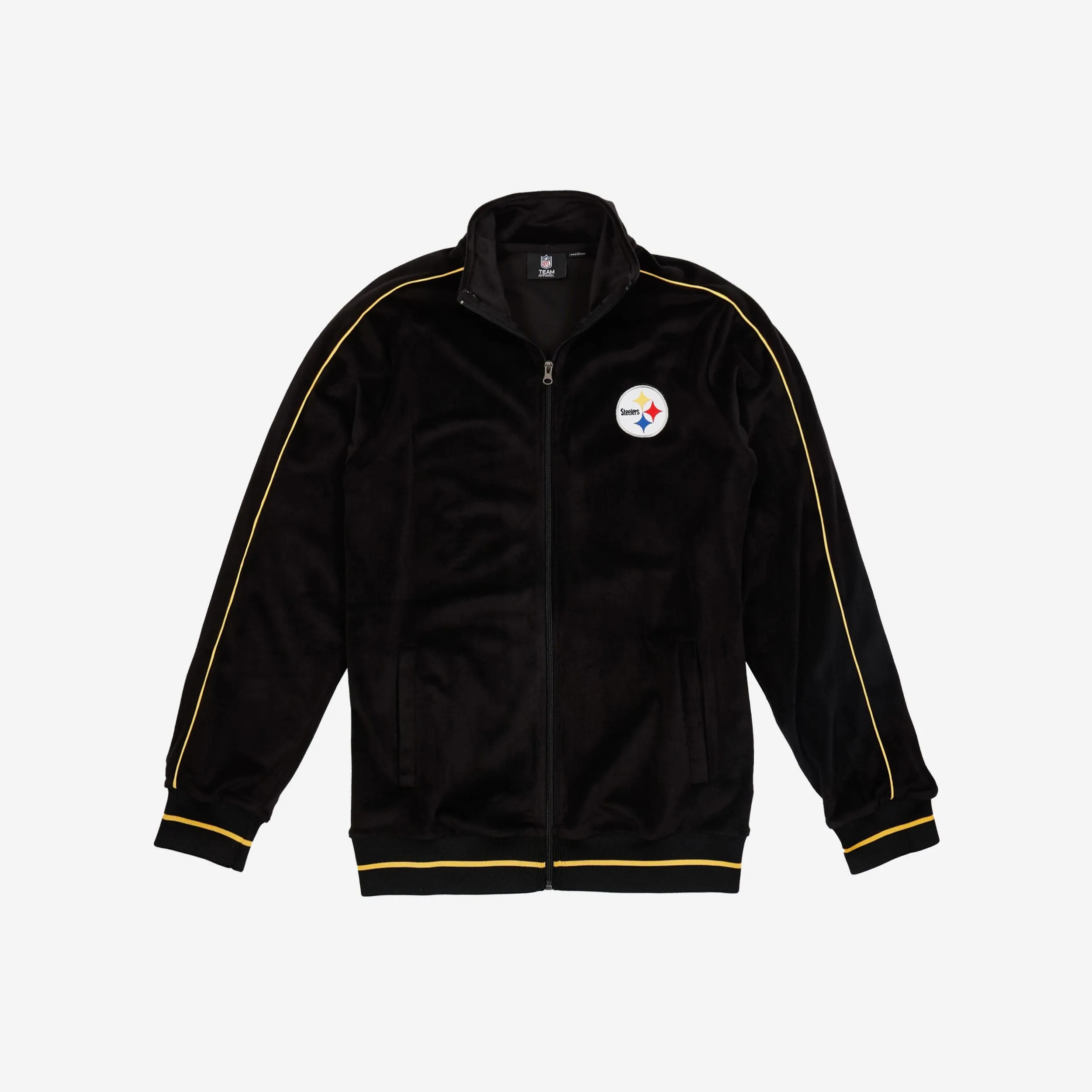 Pittsburgh Steelers Velour Zip Up Top