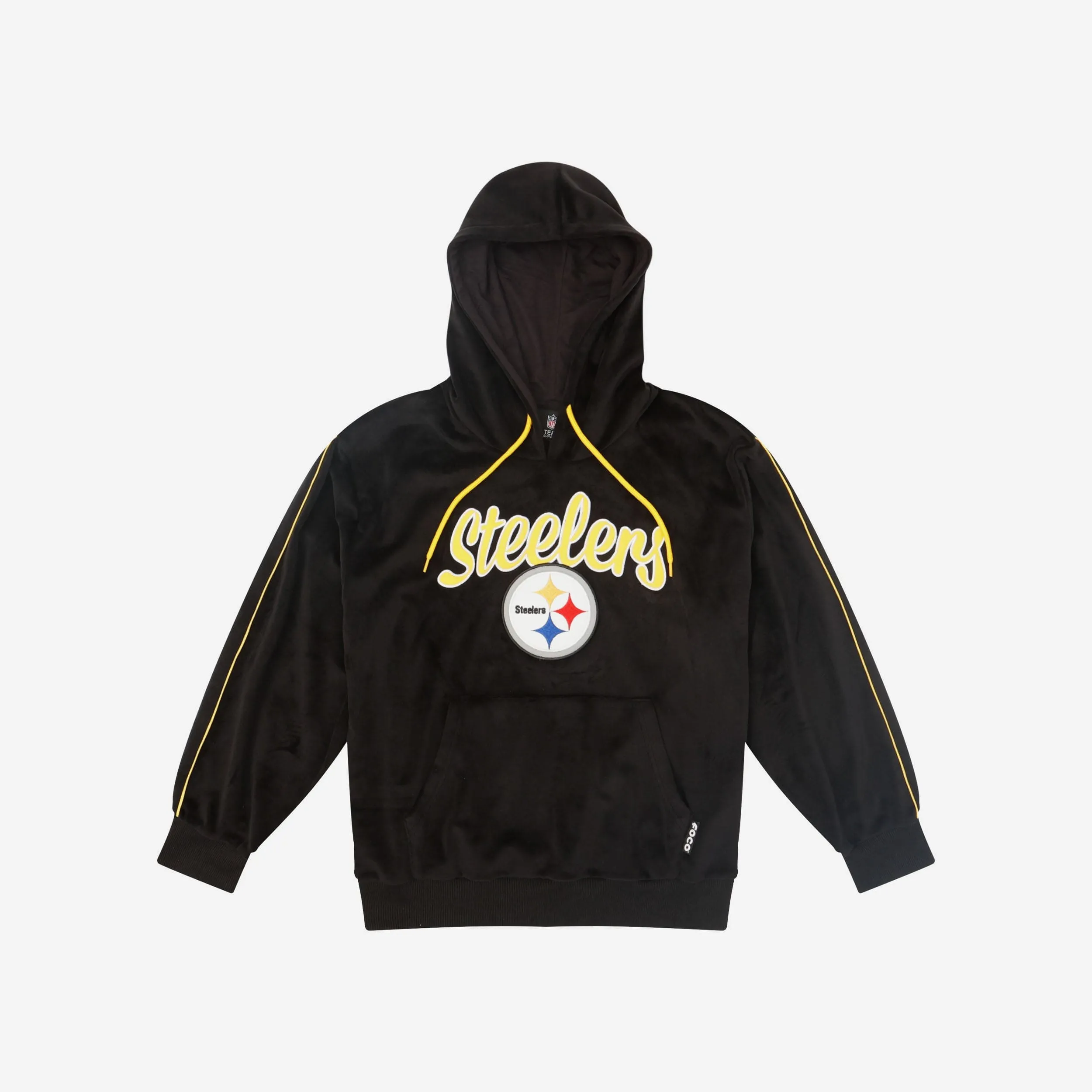 Pittsburgh Steelers Womens Velour Hooded Sweatshirt