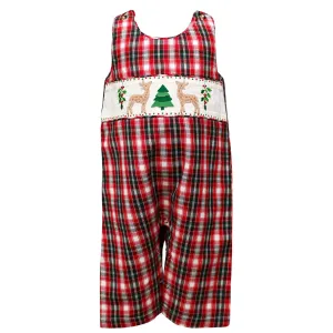 Plaid Applique Longall