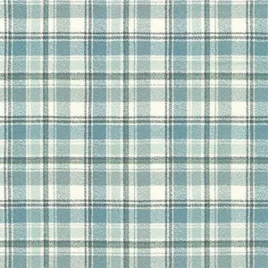 Plaid - Flannel 44" - Dusty Blue