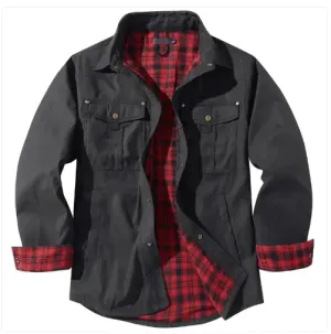 Plaid Flannel Jacket