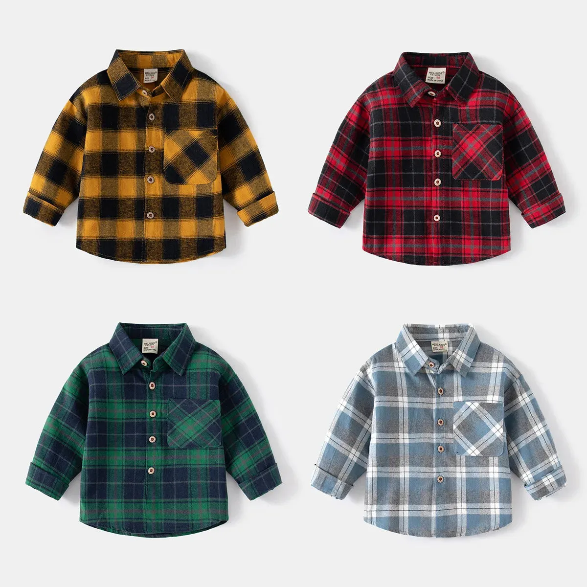 Plaid Long Sleeve Shirt