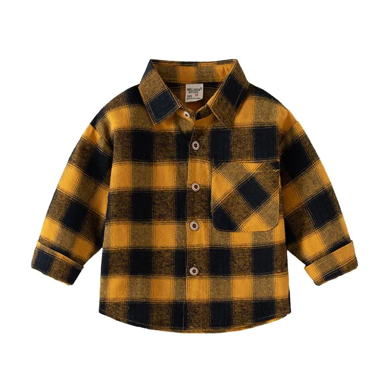 Plaid Long Sleeve Shirt