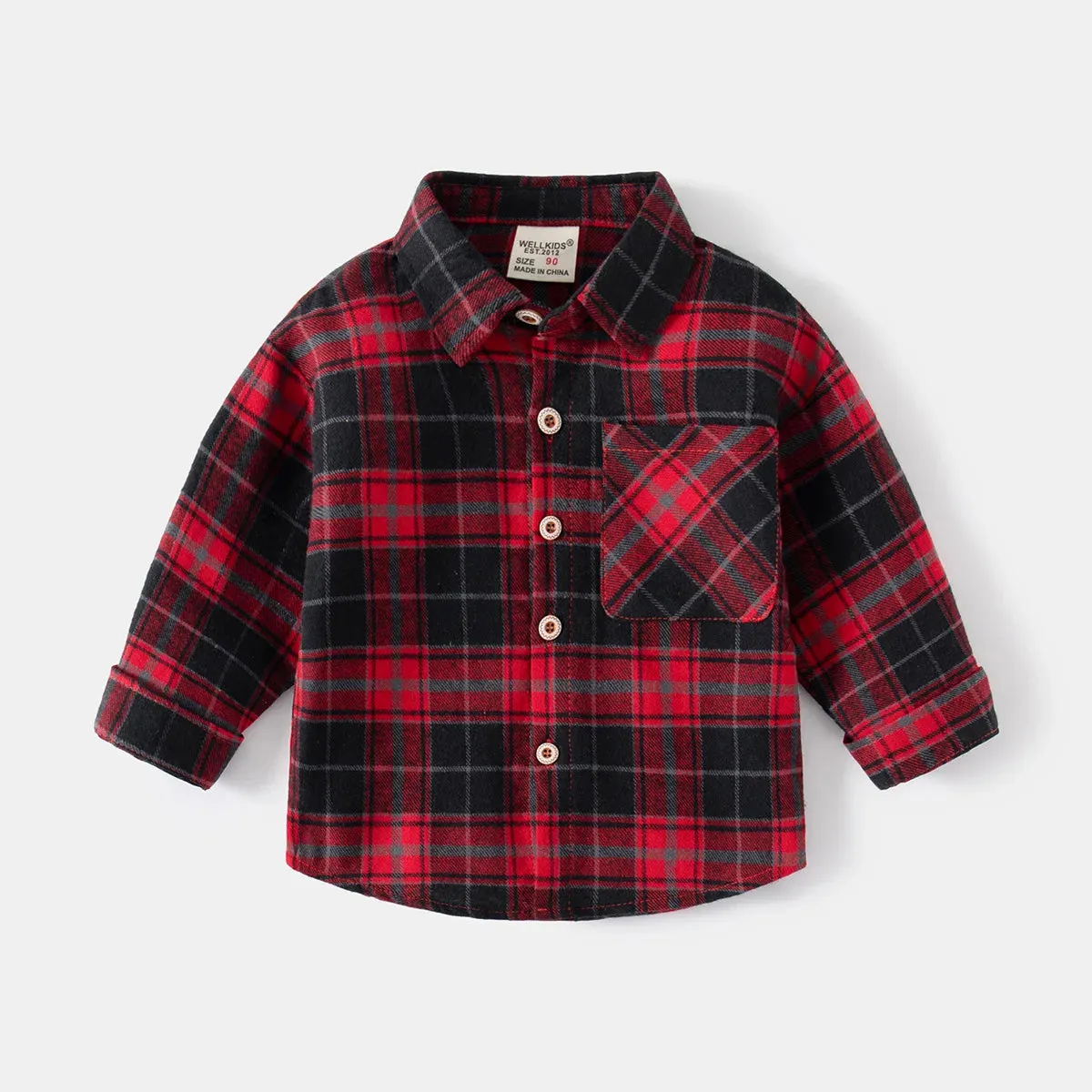 Plaid Long Sleeve Shirt