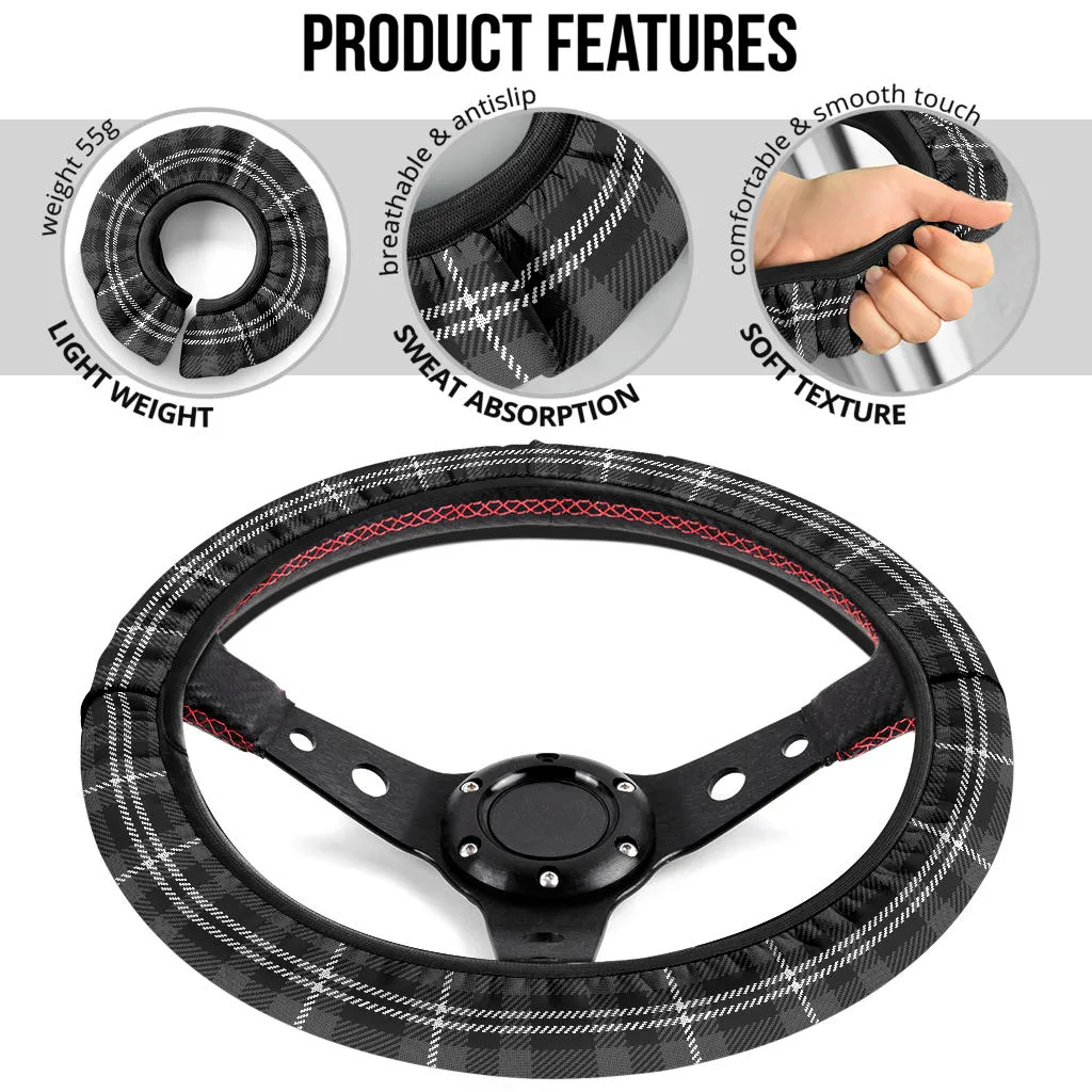 Plaid Steering wheel Covers