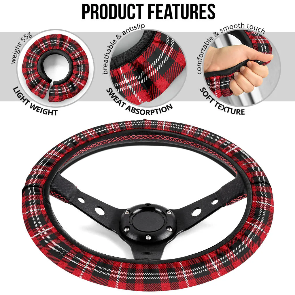 Plaid Steering wheel Covers