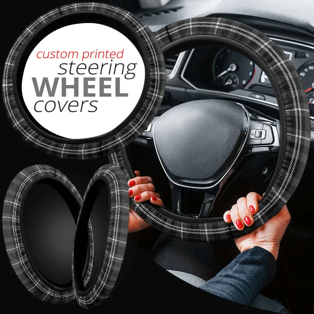 Plaid Steering wheel Covers