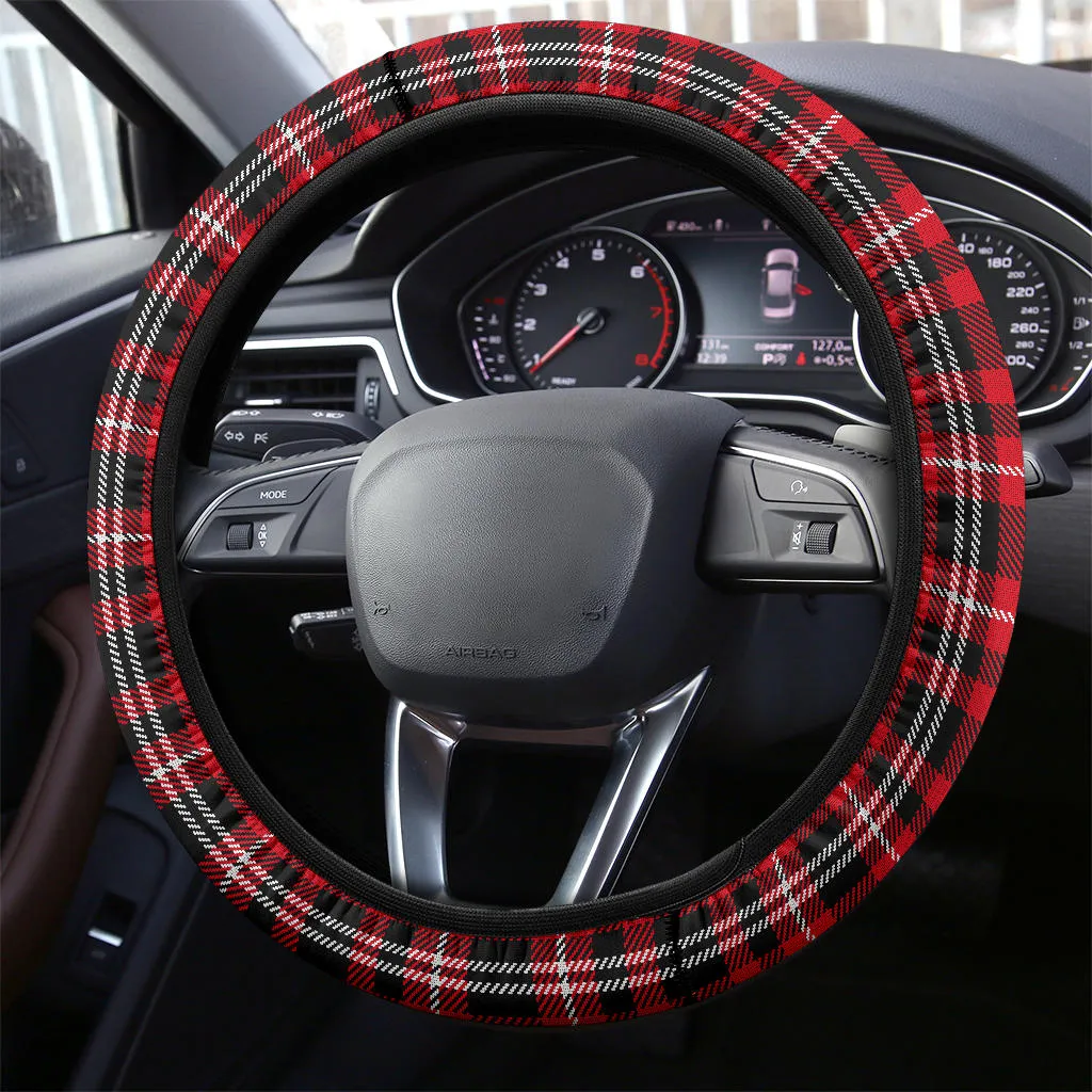 Plaid Steering wheel Covers