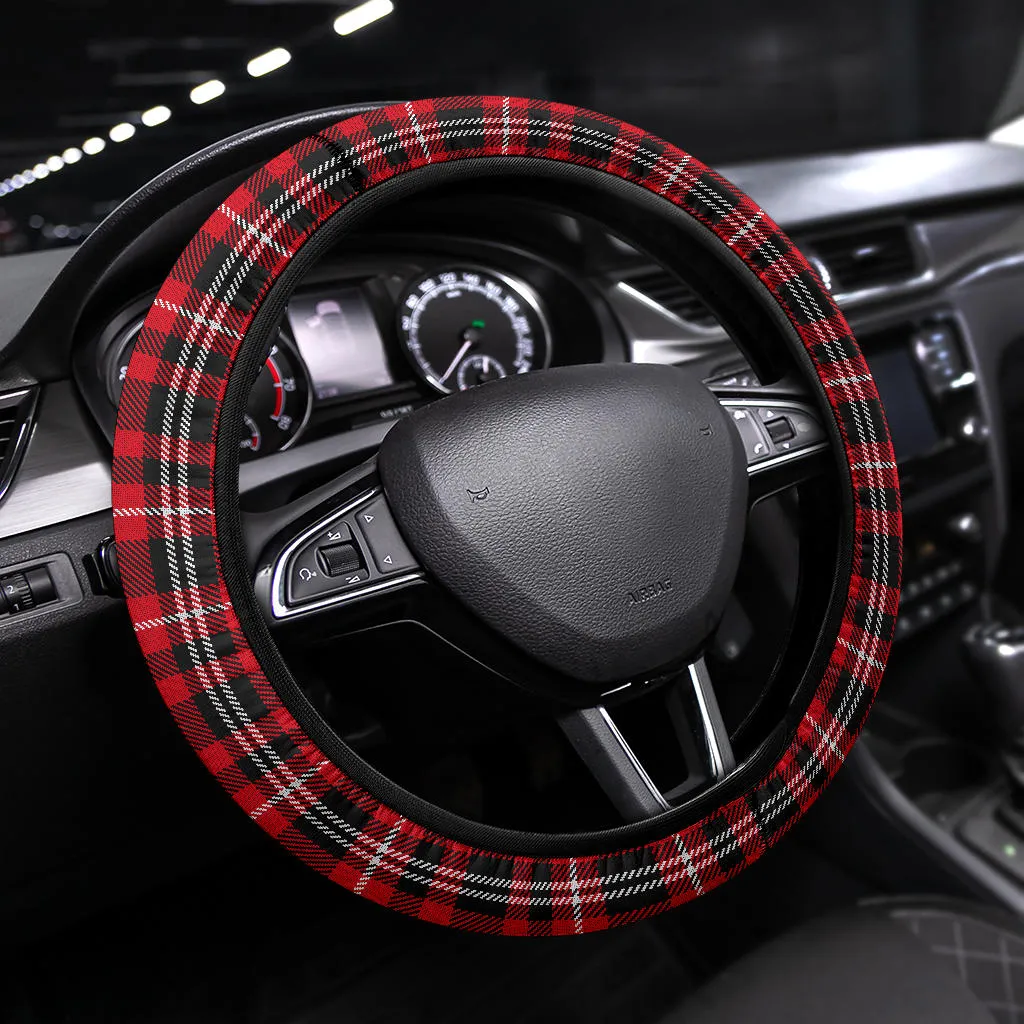 Plaid Steering wheel Covers