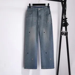 Plus Size Spring Autumn Jeans 4XL-9XL