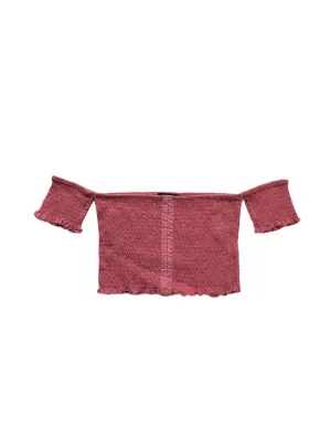 Polina Crop Top - Mauve