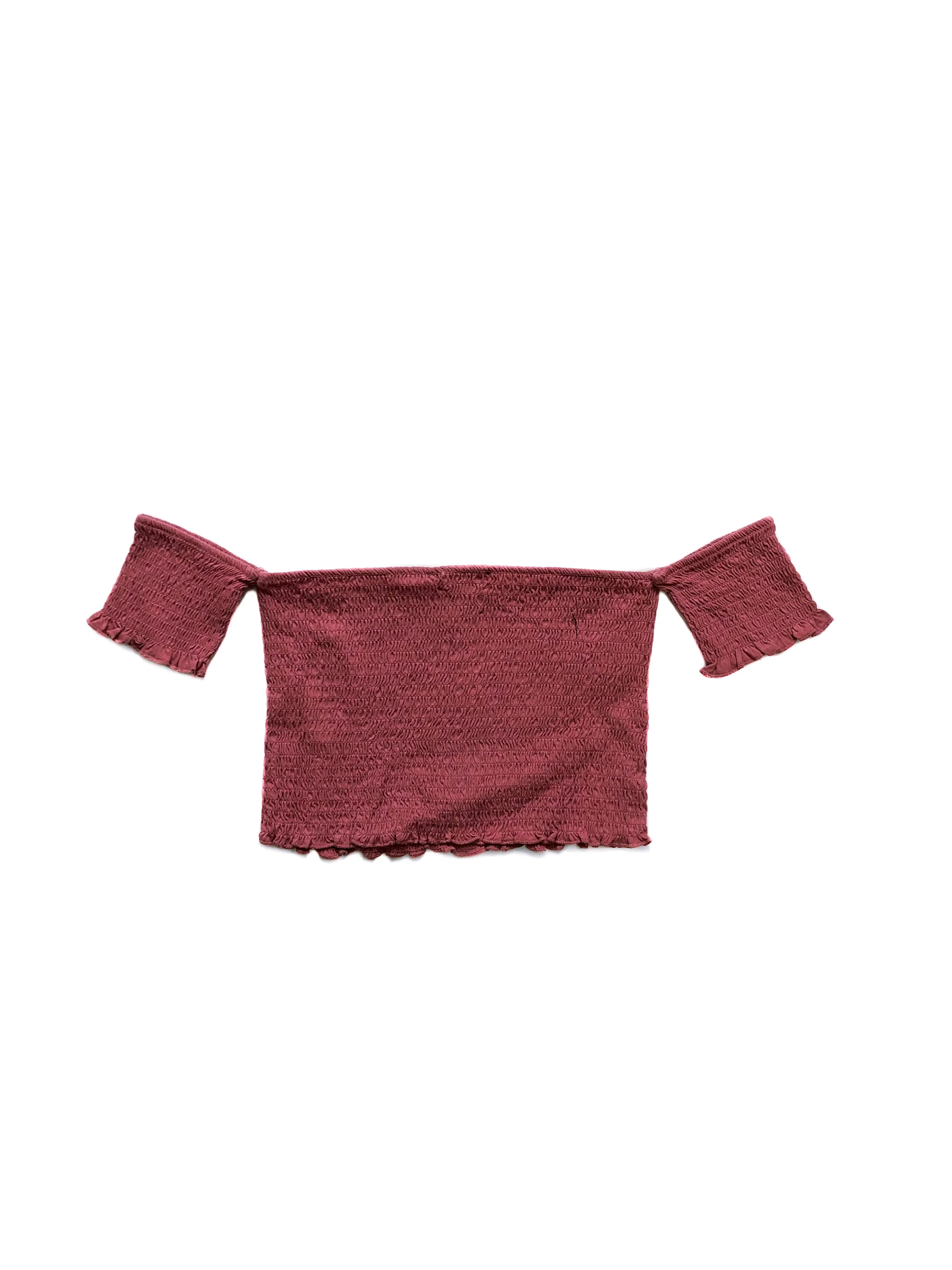 Polina Crop Top - Mauve