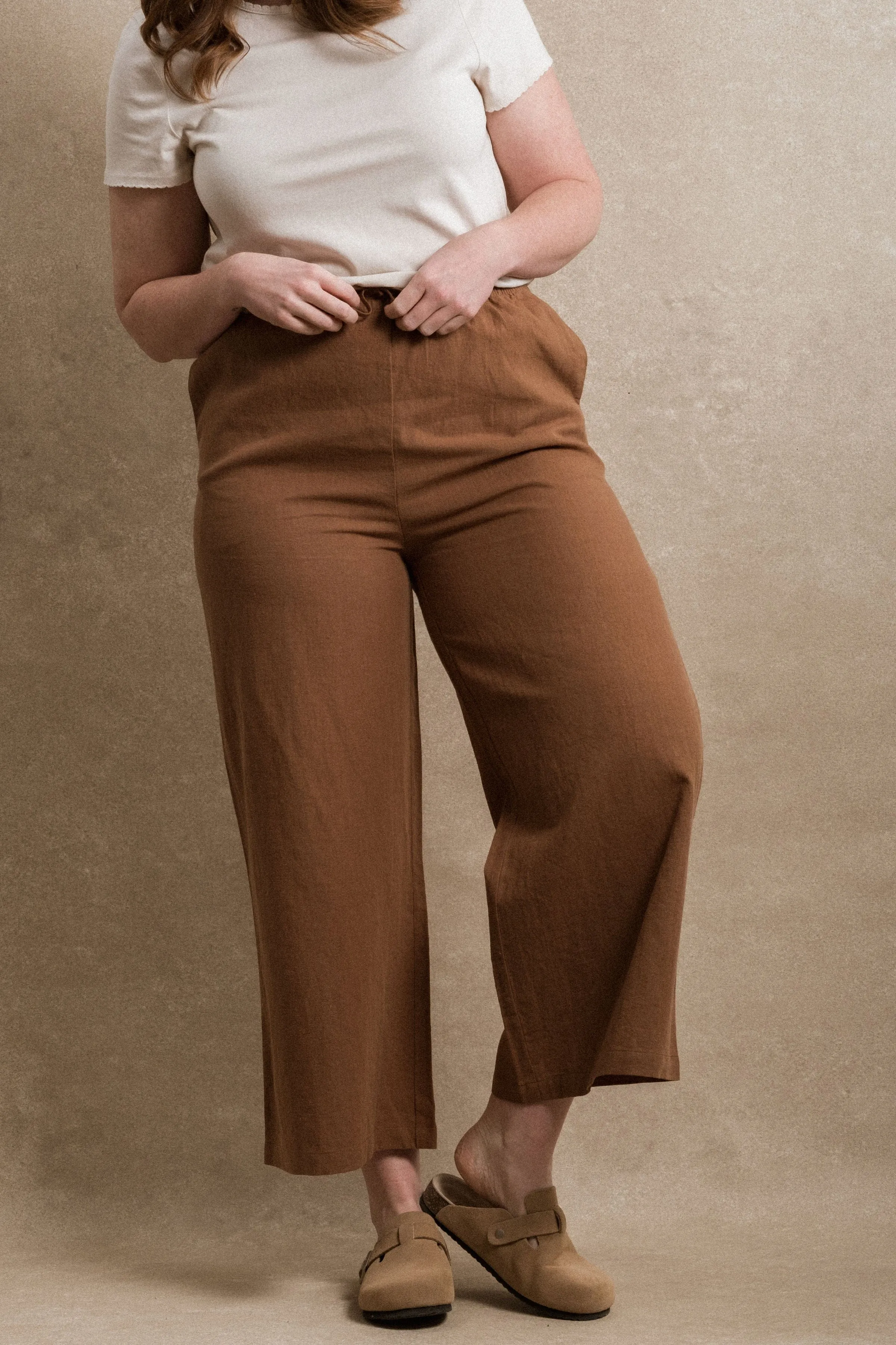 Portofino Pants - Hazelnut