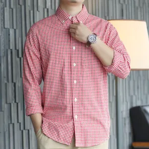 Prestige Cotton Plaid Shirt