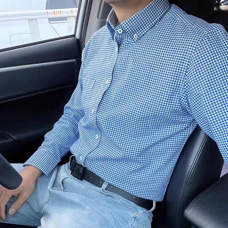 Prestige Cotton Plaid Shirt