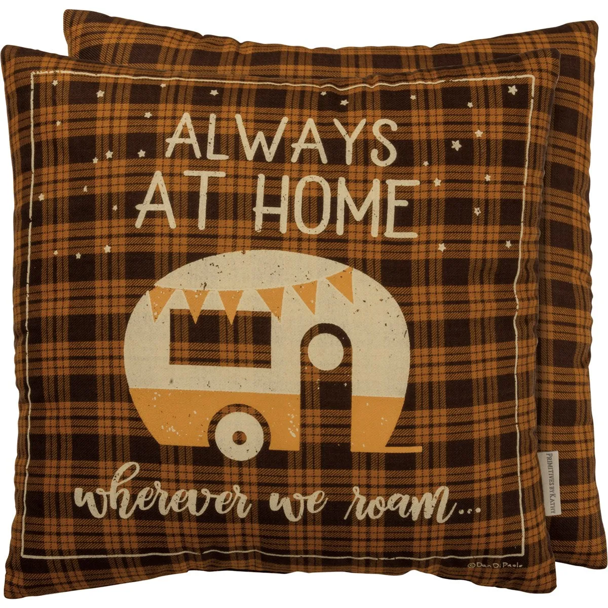 Primitives By Kathy Pillow - Always At Home Wherever We Roam