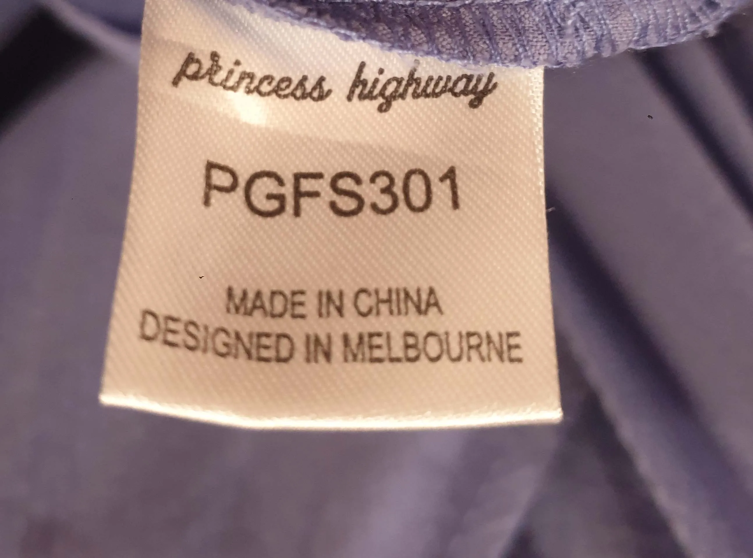 Princess Highway blue Madeline dress size 18