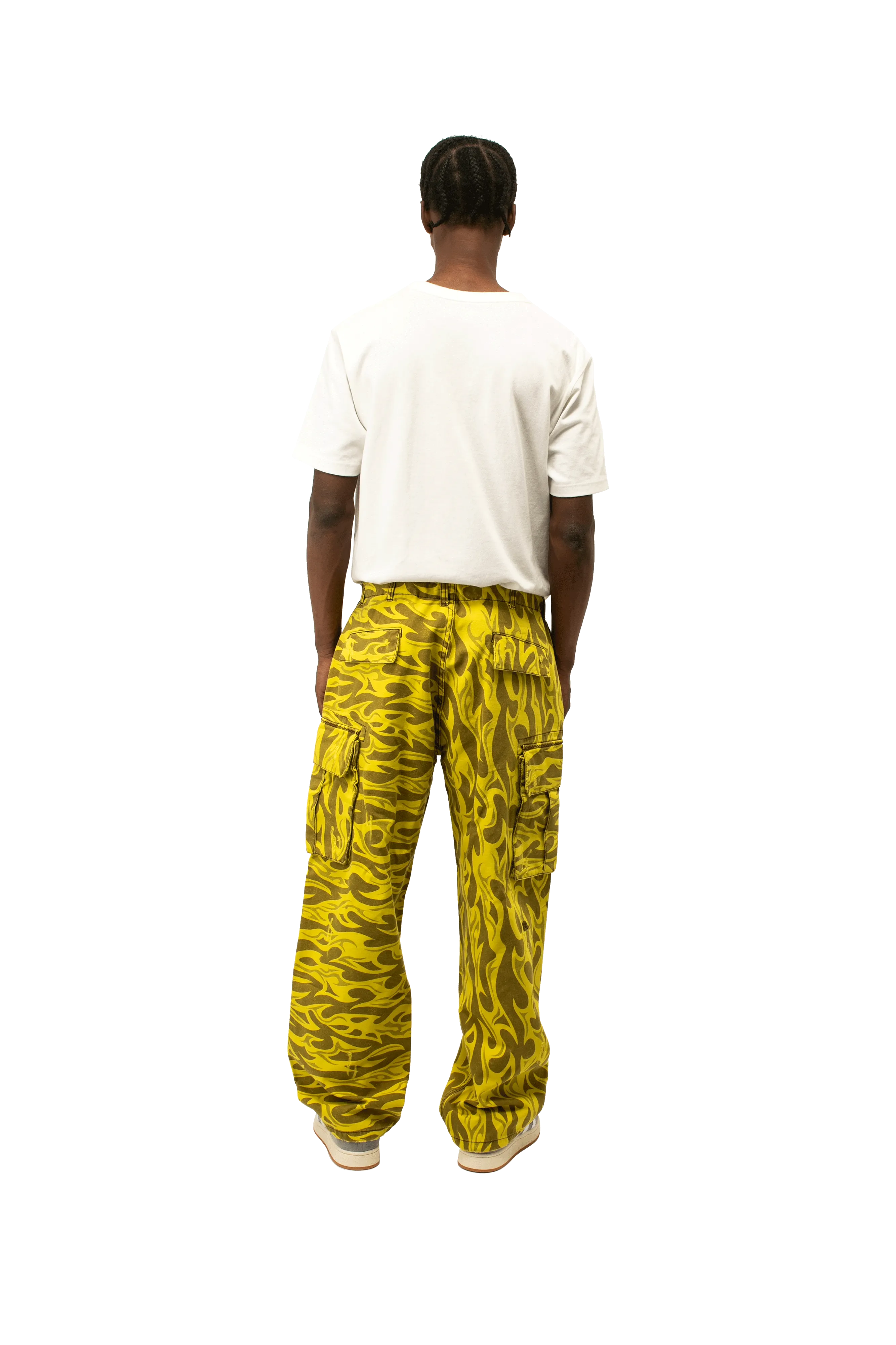 Printed Cargo Pants Woven