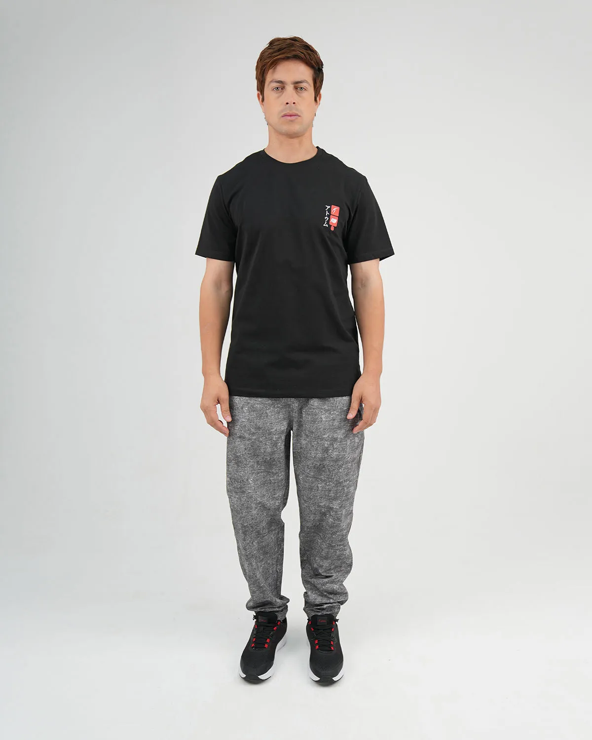 Printed Cinchable Hems Men's Pants