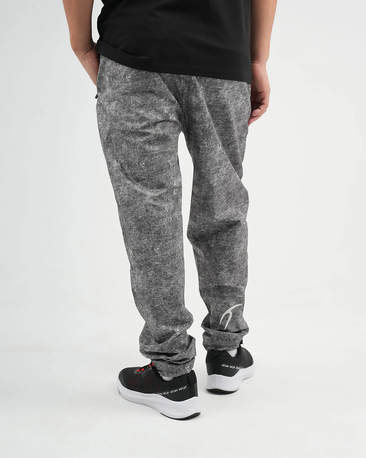Printed Cinchable Hems Men's Pants