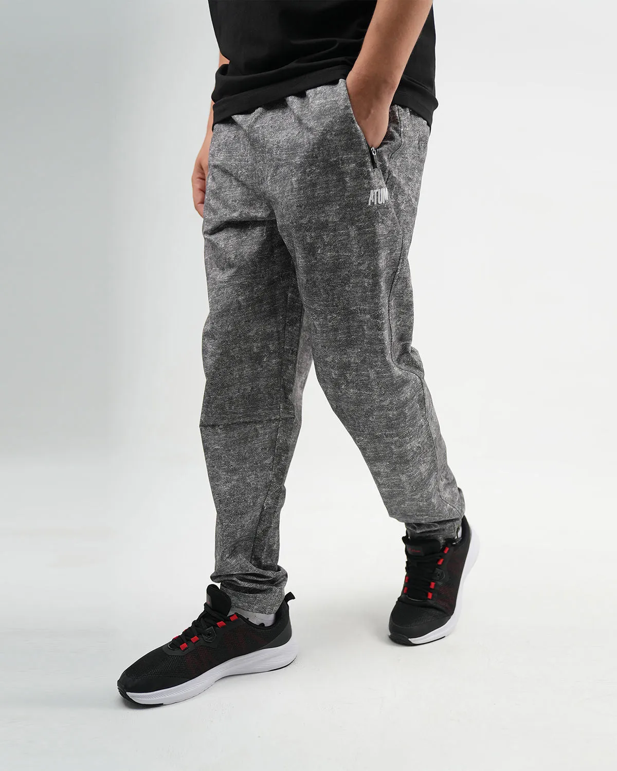 Printed Cinchable Hems Men's Pants