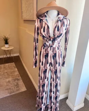 Printed Shirt and Pants