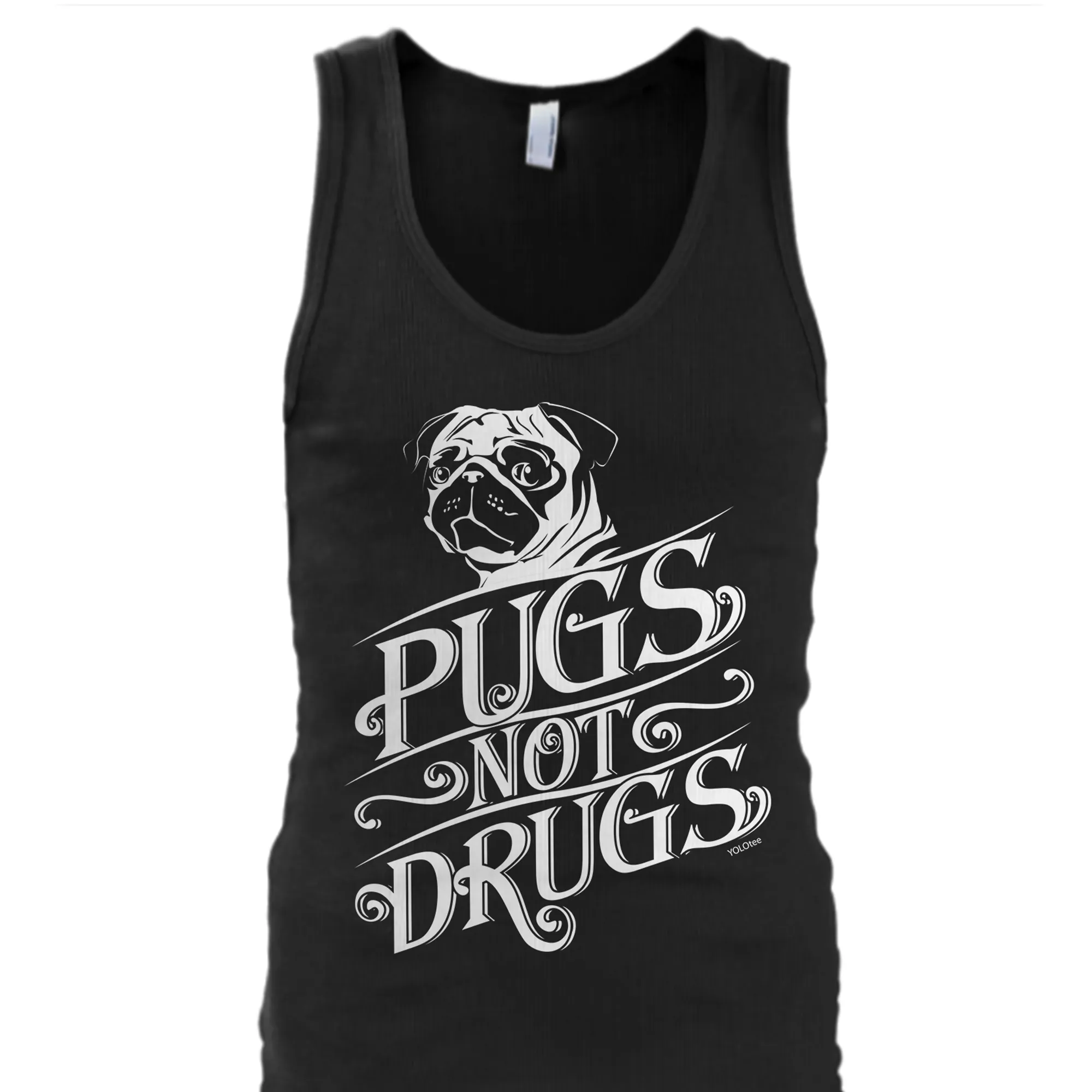 Pugs Not Drugs Premium Cotton Shirt