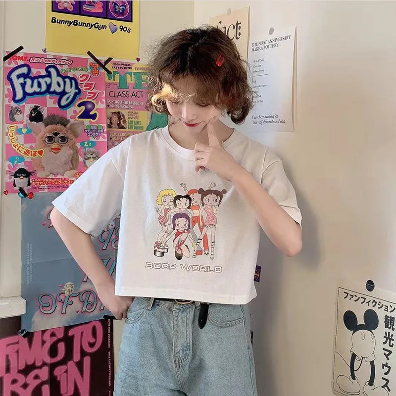 "BOOP WORLD" T-SHIRT N081701
