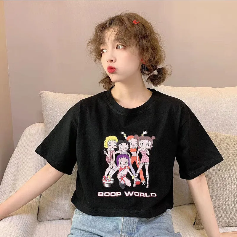 "BOOP WORLD" T-SHIRT N081701