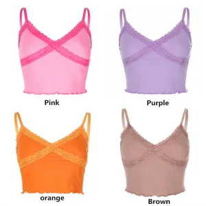 "FIVE COLORS LACE" VEST N083106