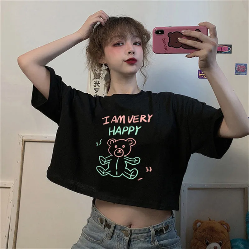 "I AM VERY HAPPY" T-SHIRT N081508