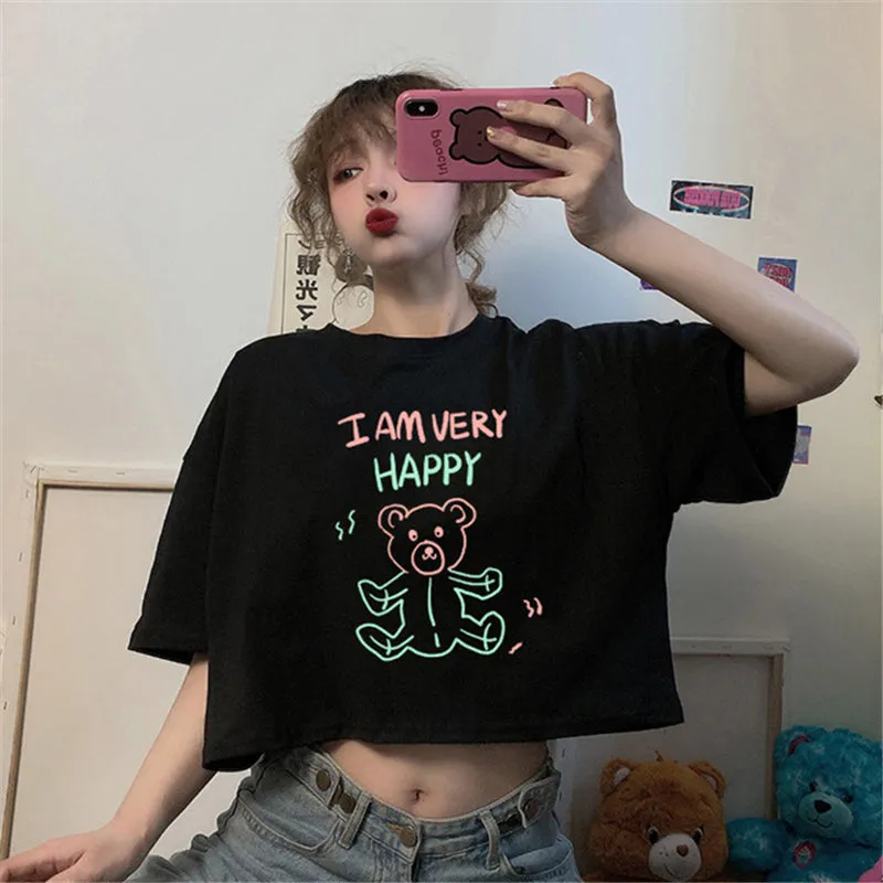 "I AM VERY HAPPY" T-SHIRT N081508
