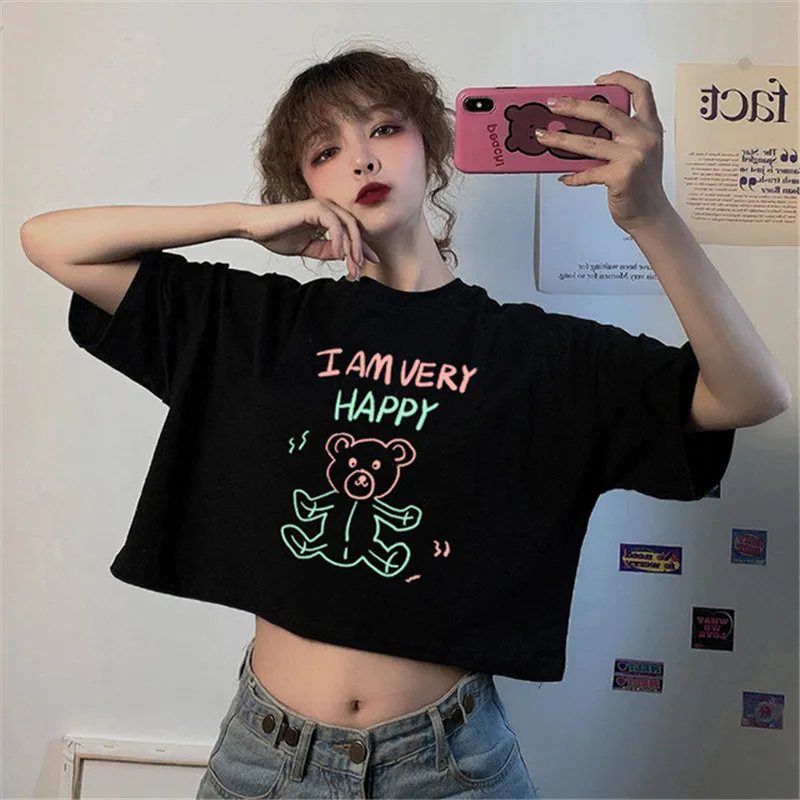 "I AM VERY HAPPY" T-SHIRT N081508