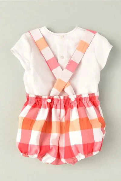 "Isaac" Multicoloured Check Jam Pants & Shirt