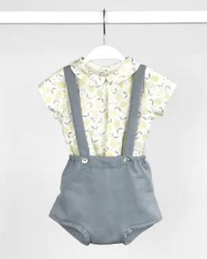 "Nico" Lemon Print Shirt & Jam Pants