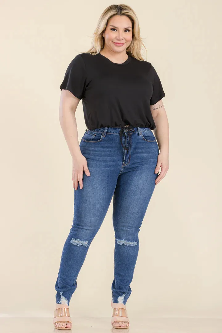 "String Em Along" Crop Top