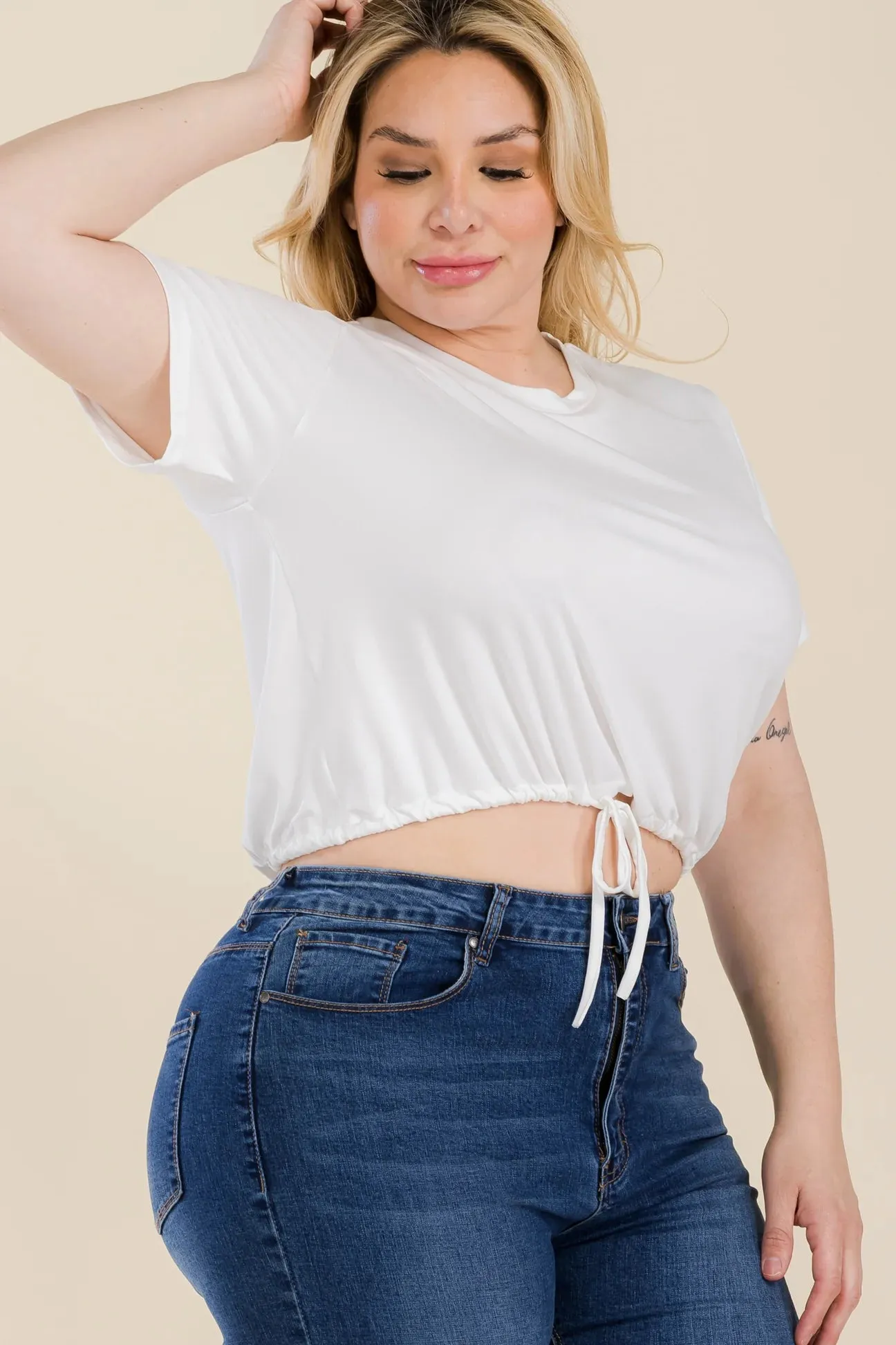 "String Em Along" Crop Top