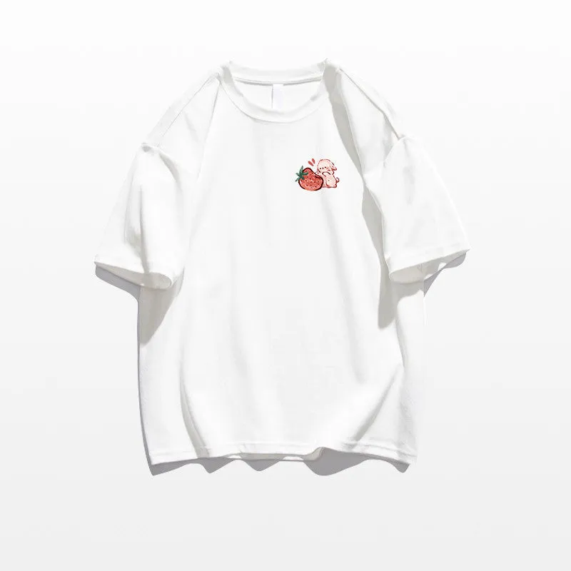 RABBIT PRINT SHORT SLEEVE UB98045