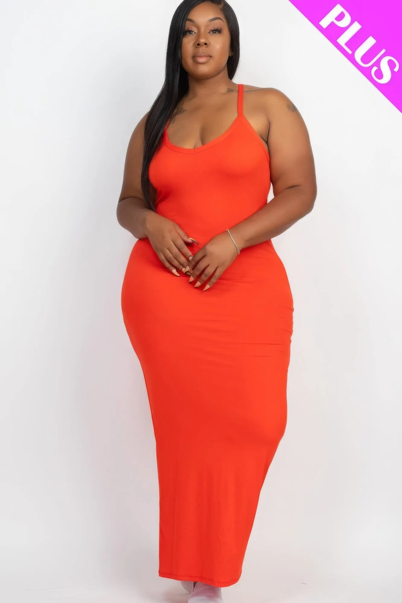 Racer Back Maxi Dress
